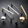 Gold Pearl Gray Minimalist Durable Modern Drawer Knob Door Pull Furniture Hardware Cabinet Handle