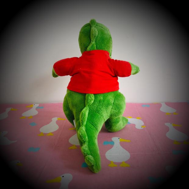Green Dinosaur Plush Toys Simulation Giant Squid Stuffed Toys Cute Ancient Animal Plush Dolls for Kids Boys Girls Gifts