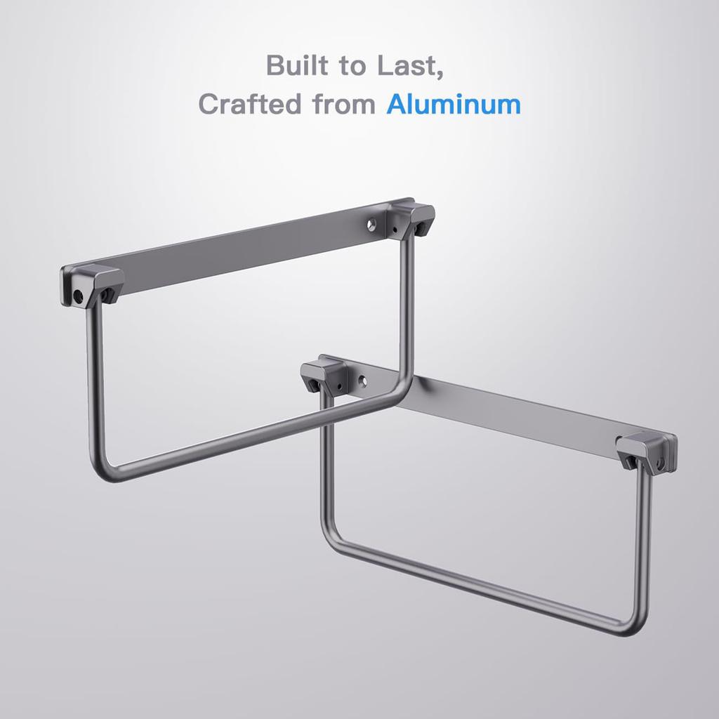 Foldable RV Shoe Rack Aluminium Alloy RV Shoe Rack Camper Shoe Storage 13.1*6*12.2inch 1 Pack