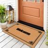 Vintage Retro Home Welcome Entrance Door Mat Outdoor Room Rugs For Bedroom Hallway Luxury Front Doormat Custom Washable
