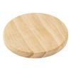 Round Wooden Coaster Diam. 10.5 Cm X 4 Pieces