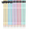 12/24 HB Pencils with Eraser - Pre Sharpened, Smooth Writing, Avoiding Core Breakage, Composite Wood - School Pencils, Drawing Tools
