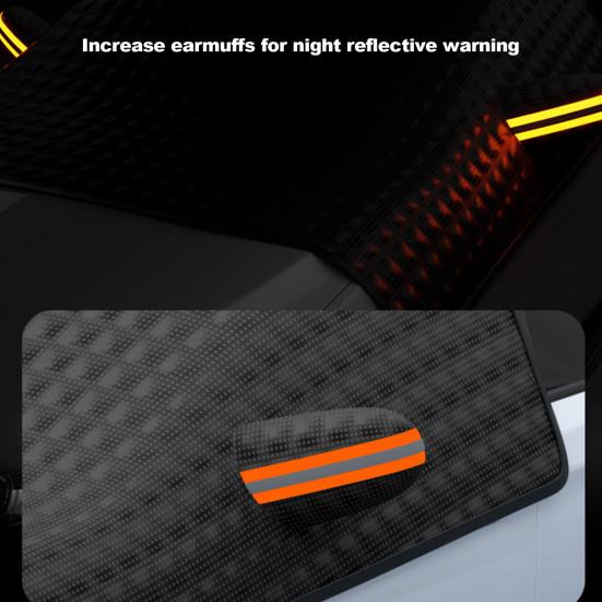 Car Windshield Snow Cover Sun-resistant Anti-Frost Freeze Protection Foldable Universal Auto SUV Winter Front