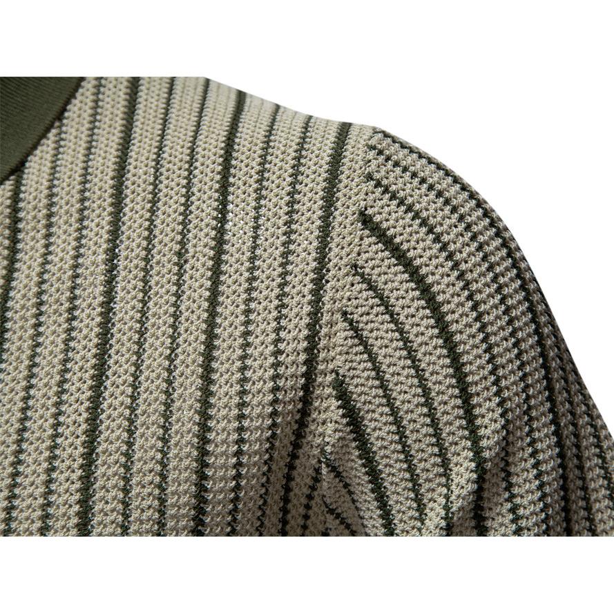 Gant 2025 Summer Embroidered New Men's Short Sleeve Knitted Polo Stripe Fashion Business Polo Shirt for Men