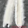 1M Fluffy Trim Imitation Raccoon Artificial Fur Stripe Decoration New Big Fur Collar