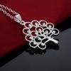 Подвески на свадьбу, серебро 925 пробы, новое милое женское женское ожерелье, ювелирные изделия в виде дерева, модное милое ожерелье с подвеской
