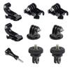 Комплект аксессуаров для экшн-камеры, быстросъемная пряжка, крепление на штатив для Gopro Hero 12 11 10 9 8 7 6 5 4 3, черный комплект