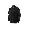 Solid Color Stand Collar Windbreaker Jacket Women Jackets Black DV7973-010