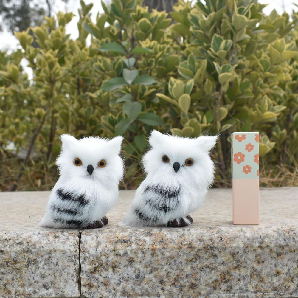 Plush Simulation Owl Bunny Christmas Tree Hanging NEW Animal Models  Party Decoration