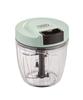 Handy Chopper II New Model No Power Supply Required Manual Food Processor Chopping Chopper Food Cutter Blender Stylish Cute Easy [Toffy] K-HC6 (Pale