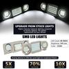 Car Interior Dome Roof Lights For VW Passat CC B6 B7 Golf Tiguan Touran Scirocco Seat Leon Alhambra Skoda Superb Octavia 48 LED Car-Styling