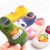 Children Anti-slip Shoes Newborn Baby Toddler Cotton Non-slip Floor Socks Infant Boys Rubber Sole Cartoon Indoor Sneakers