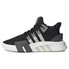 Adidas Originals Eqt Bask Adv Fabric Sports Versatile Slip Resistant Durable Mid Top Lifestyle Casual Shoes Unisex Casual Shoes Black White ID0548