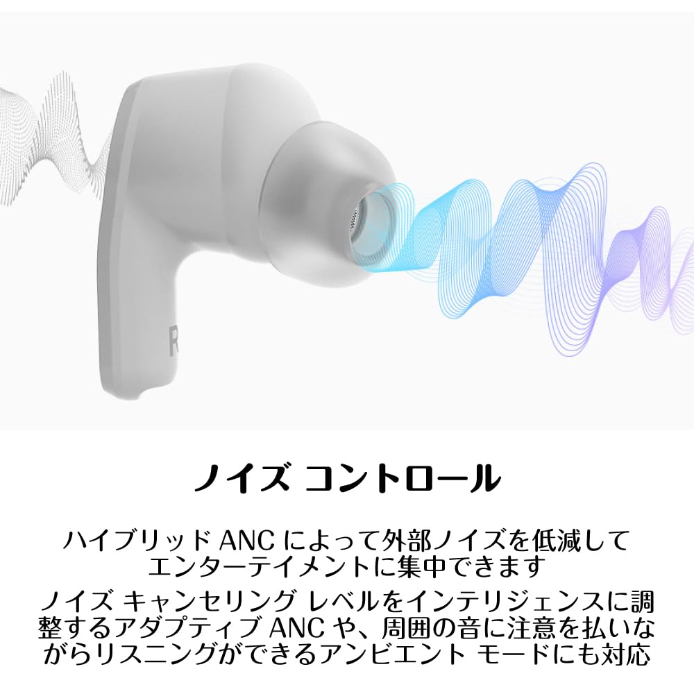 Creative Zen Air SXFI Adaptive ANC Multipoint Connection IPX5 Splashproof Spatial Audio HS-ZASFI-GY