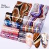 1 Set Laser Starry Sky Nail Foil Nail Art Transfer Sticker DIY Manicure Tool
