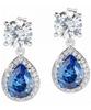 Tesori Zircons Stone SAIW10 Women's Earrings