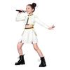 Pop Singers Cosplay Costume Stage Performance Outfits Girl Dance Troupe Attire for Kids Halloween Carnival Costume Party Dress-up