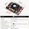 220W+220W BT 5.2 Wireless Audio Power Amplifier Portable Sound Amplifier Module Speaker Amp Board