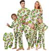 Christmas Print Cute Family Set Pajamas, Home Clothes, Family Set Long Sleeve Top Pants Set