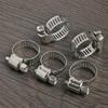 10 Pcs Welding Useful Repair Tool Exhaust Hardware Pipe Clip T Bolt Stainless Steel Hose Clamps