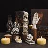 Skeleton Hand Tealight Halloween Skeleton Decor Simulation Fake Skeleton  Festival Party Props