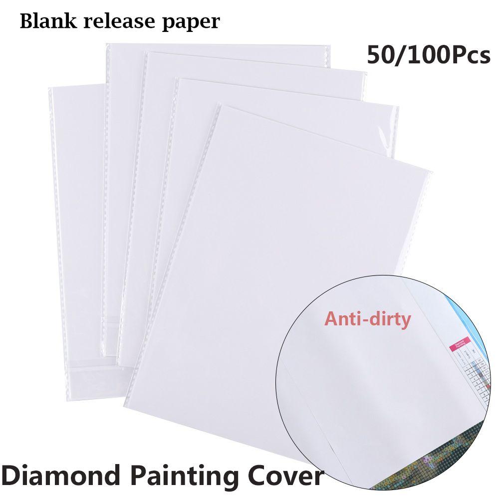 Replacement Anti-dirty Dustproof Diamond Painting Cover Cross Stitch Tool Release Paper Non-Stick