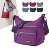 Fashion Casual Nylon Cloth Messenger Bag For Women Shoulder Bags Multi Layer Female Crossbody Bags Waterproof Mother Bag Purse