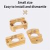 3D Printer Parts for Oldham Coupling T8 Z Axis Round Lead Screw Brass Coupling for Ender 3 Pro Flexible Hot Bed 16mm Thread Hole