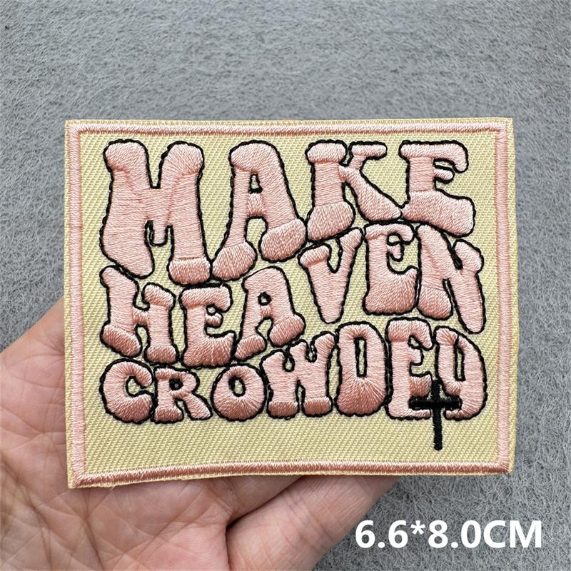 West Cowboys Embroidery Patch Iron On Patches For Clothing Jacket Stickers Letters Patches On Clothes DIY Sewing Applique