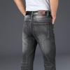 Jeans Men Men's Flared Jeans Large Size Mid-Rise Jeans