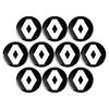 New 14mm Car Key Emblem Stickers Auto Control Key Logo Accessories For Renault Dacia Markers Koleos Clio Laguna 2 Megane 2 3 Duster Logan Captur