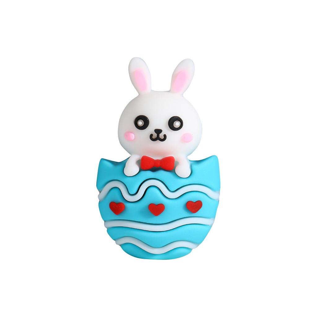Easter Bunny Ornaments And Animal Figurines For Easter Table Decorations Easter Bunny Figurines Easter Egg Fillers