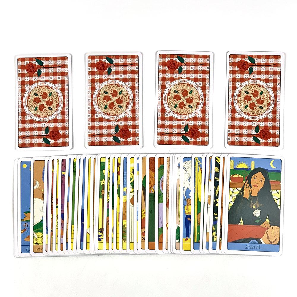 Pasta Tarot English Visions Cards Game for Delicious Divination Answer Your Questions and Manifest Your Juiciest Desires Games