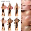 Toning Blush Highlight Stick Liquid Blush Hydrates Moisture with Water Resistance