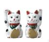 Craftsman House Seto Ware Lucky of Small Porcelain Maneki-neko (Set 2)