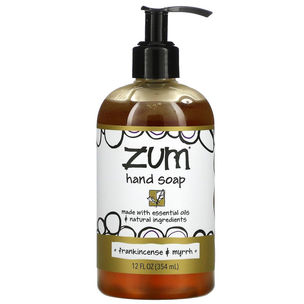 ZUM ZUM Hand Soap, Frankincense & Myrrh, 12 Fl Oz (354 Ml)