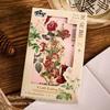 Pendant Hollow Bookmark Chinese Style Floral Painting Bookmark Retro Metal Bookmark  Student