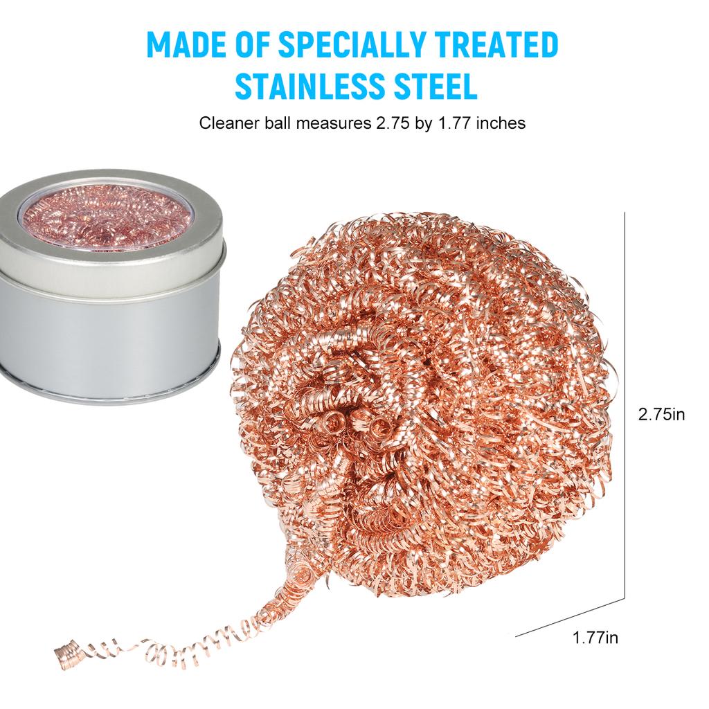 Очиститель паяльного жала из нержавеющей стали Проволочный очиститель жала паяльника Проволока для чистки жала припоя