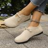 Fashion Retro Flat Shoes 2025 New Design Shallow Loafers Women's Casual and Comfortable Solid Color Women's Shoes Zapatos De Mujer