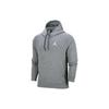 Solid Color Logo Hoodie Men Tops Grey 823067-091