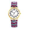 Bohemian Watch with Elastic Strap and Arabic One Size Fits Floral Waterproof Quartz Watch with Stretchable Stainless Steel Analog Colorful Ethnic