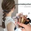 Temperament Bubble Braid Bow Hair Rope - Fashionable Ponytail Hair Ring