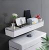 Toilet Bathroom Storage Cabinet Rack Wall Hanging Hole Free Multifunctional Artifact Above Toilet Rack White Shelf Organizer