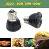 Tortoises Basking Lighting E27 EU Plug 220V Mini Pet Reptile Heat Lamp Kit Clip-on Ceramic Lights Holder Heating Set
