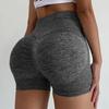 Women's Seamless Tight Fitting High Waisted Casual Shorts, Sports Yoga Shorts, Fitness Pants