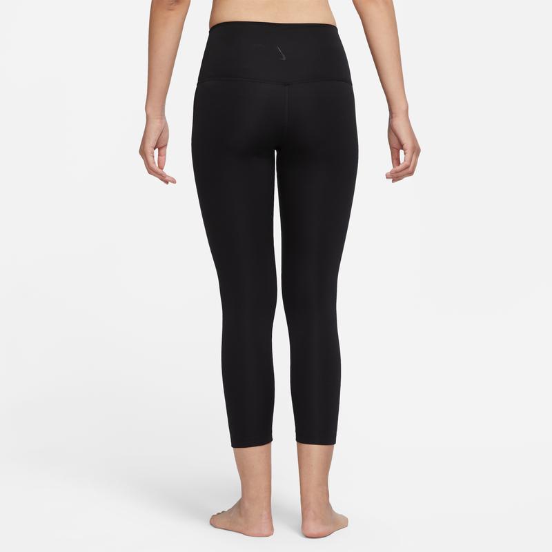 Nike Dri-Fit Striped High-Waisted Tight Drying Breathable Sports Leggings Women Leggings Black DD5773-010