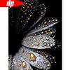Cross Stitch Rhinestones Full Round Flower Diamond Mosaic 5D DIY Diamond Painting