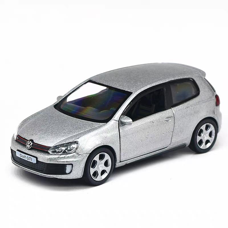 Volkswagen Golf GTI 5 Inch Metal Car Simulation Diecast & Toy Vehicle RMZ City 1:36 Alloy Model Gifts For Children