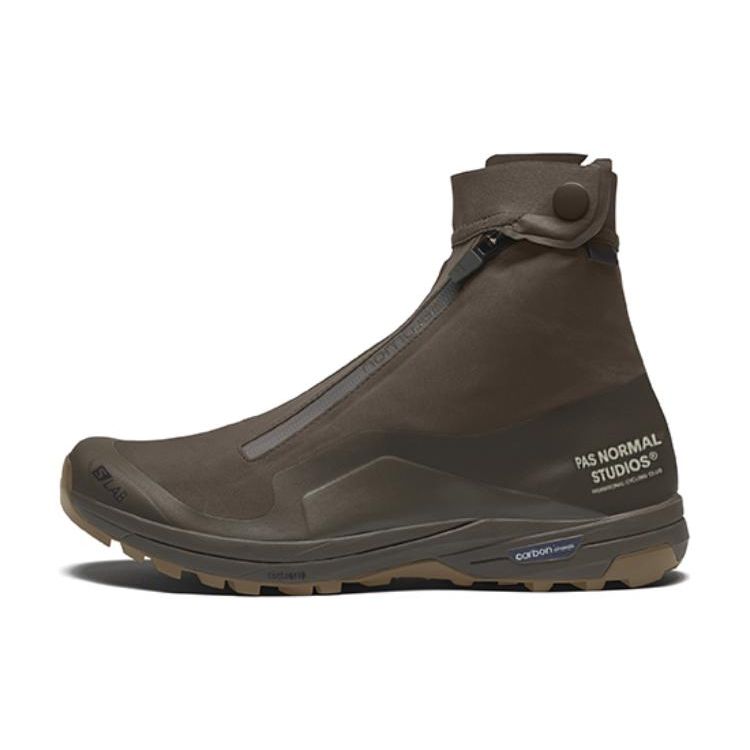 SALOMON Pas Normal Studios X Bamba 2 XA-Alpine 2 Short Outdoor Functional Shoes Unisex Shoes Brown 472331