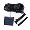 Solar Net Mesh String Lights Outdoor 3X2M 200 LEDs Tree-wrap Light Dark Green Cable Outdoor Mesh Lights for Garden Decor